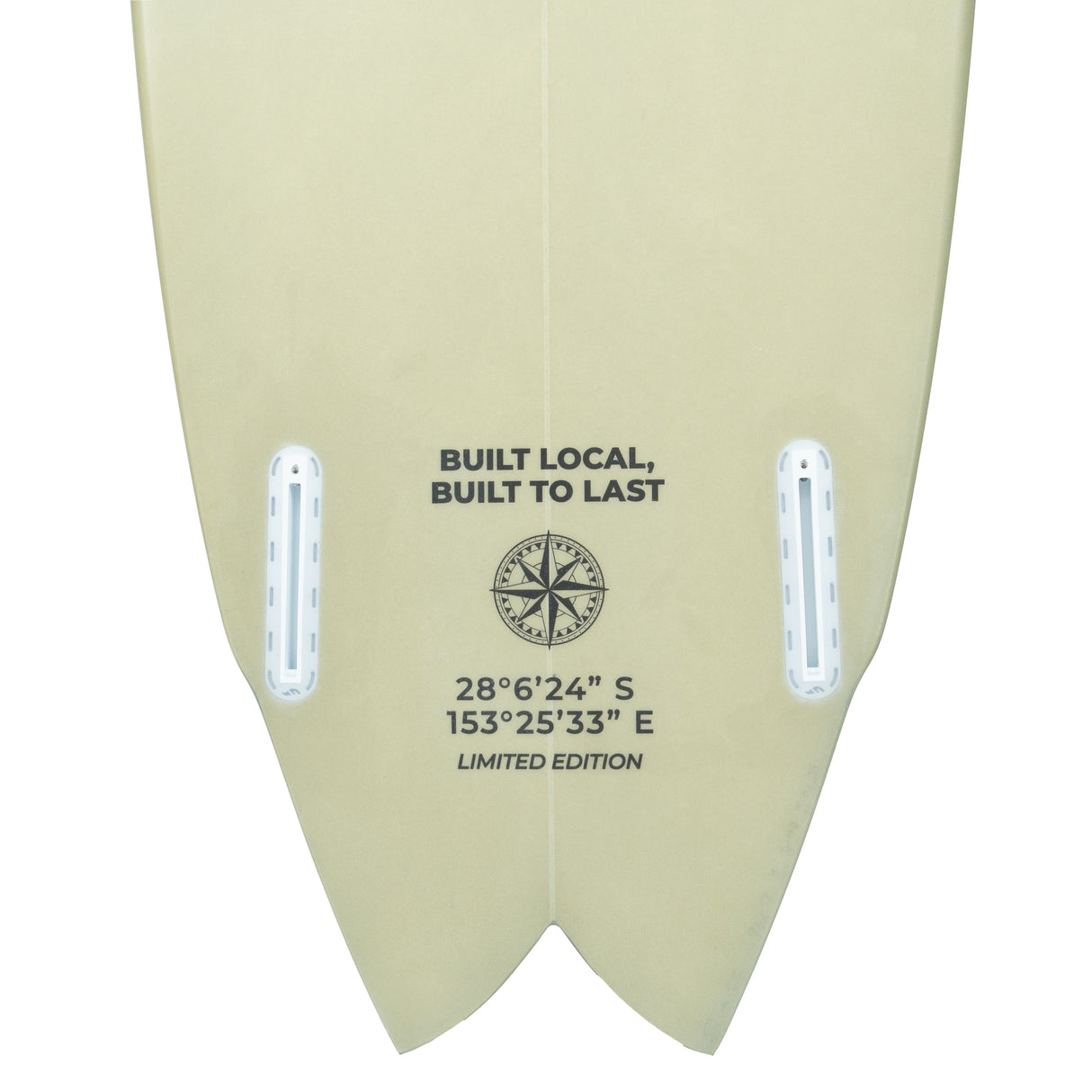 Limited Edition Retro Bay Bolt Twin Fin Surfboard