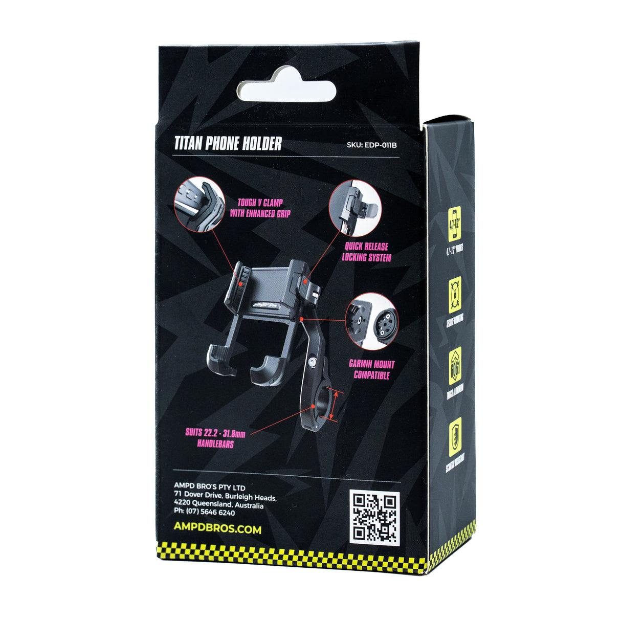 Titan Alloy Phone Mount