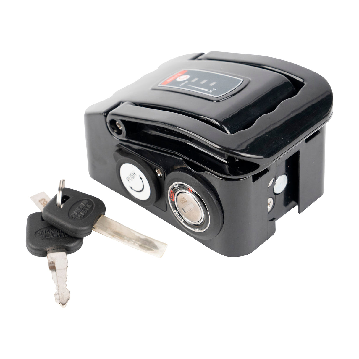 Stubbie / Chubbie Battery Cap with Lock Barrel & Keys