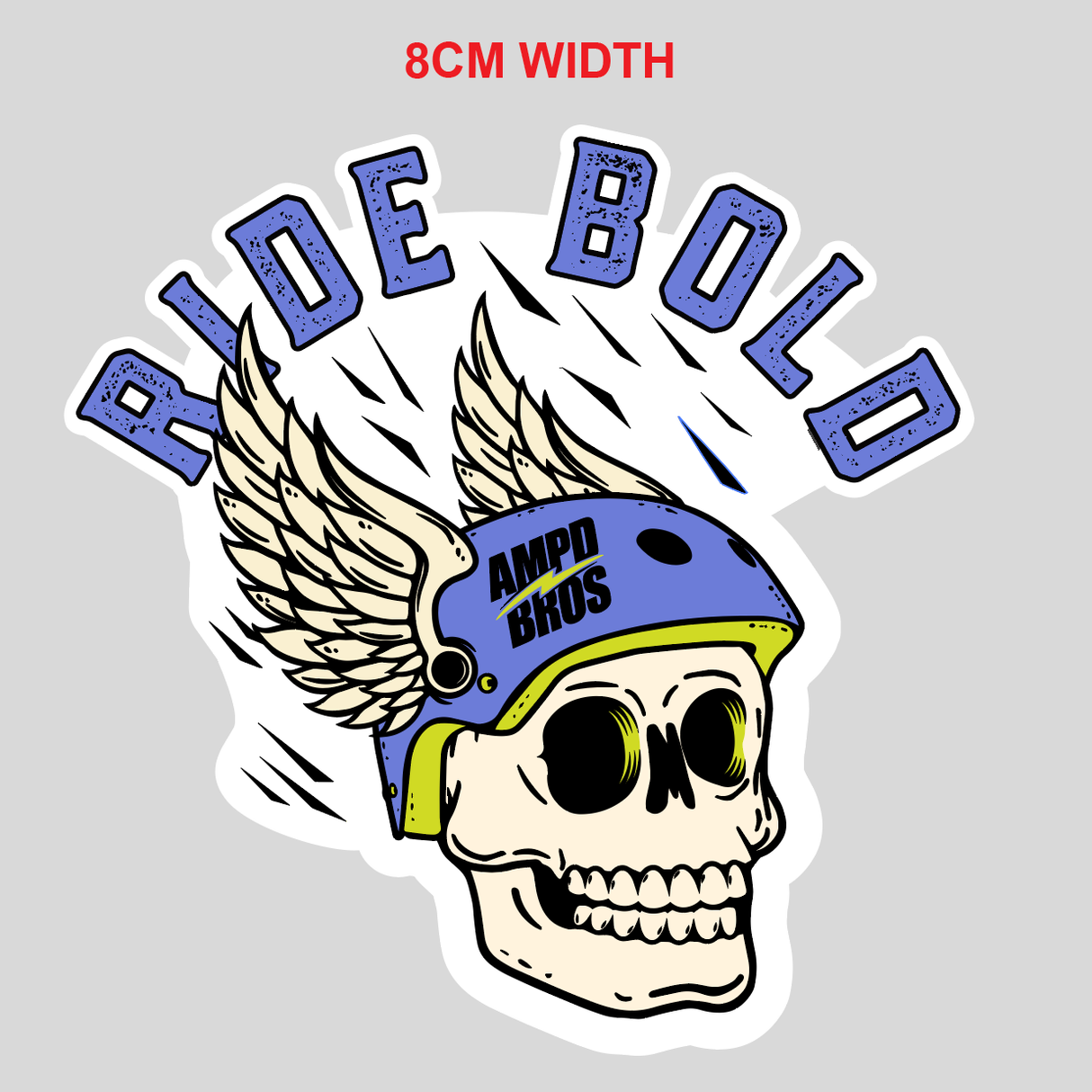 Ampd Bros 6pc Epic Sticker Pack