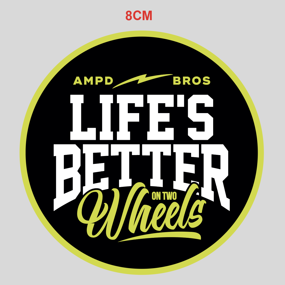 Ampd Bros 6pc Epic Sticker Pack