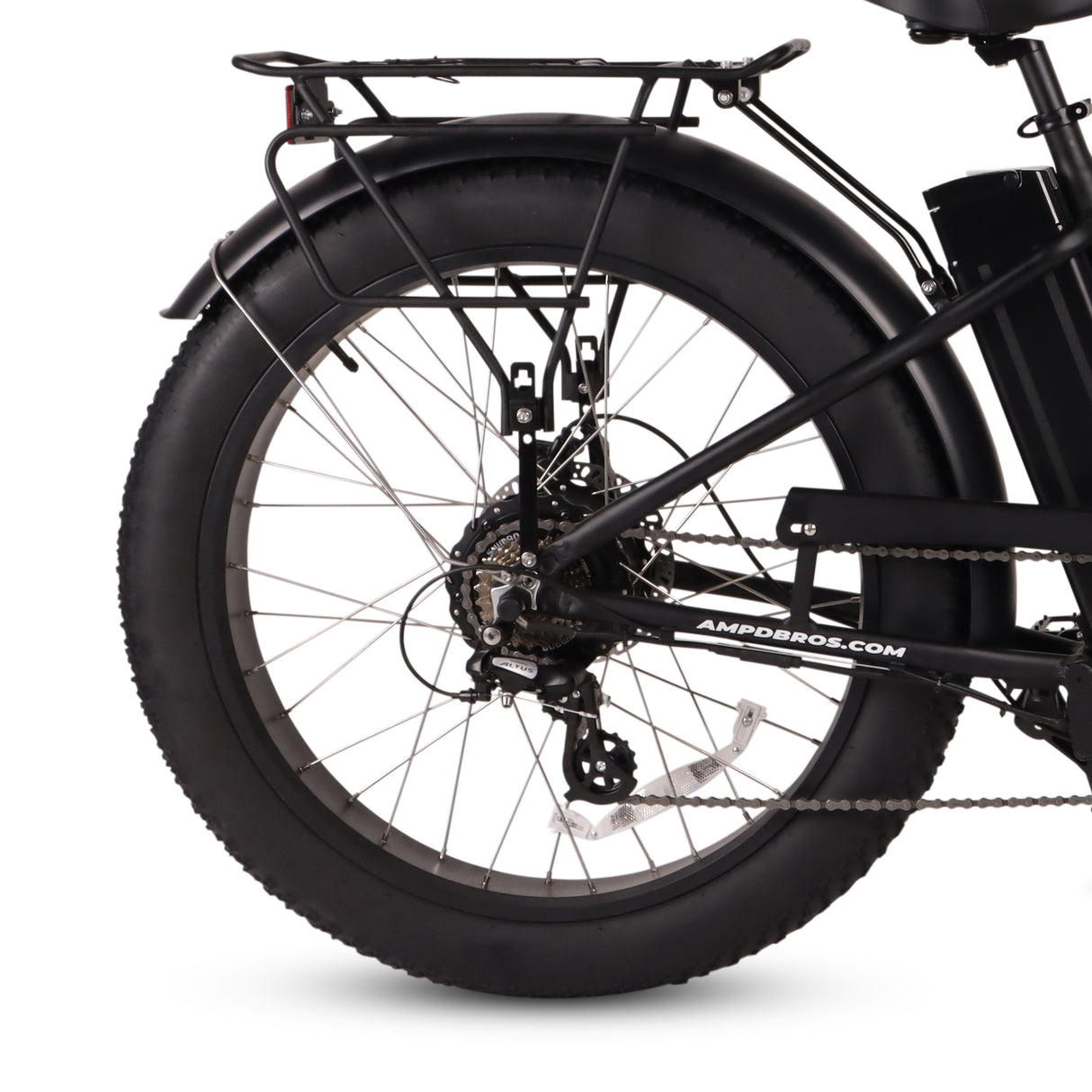 Ampd Bros Electric Bike Chubbie Aluminium Mud Guard Fender Set