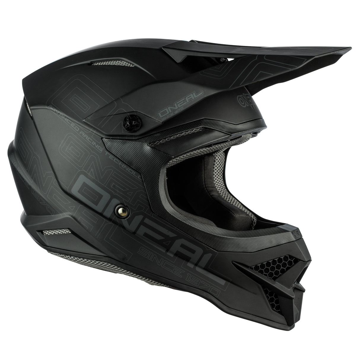 ONEAL 3.0 SRS Flat Black MX Helmet