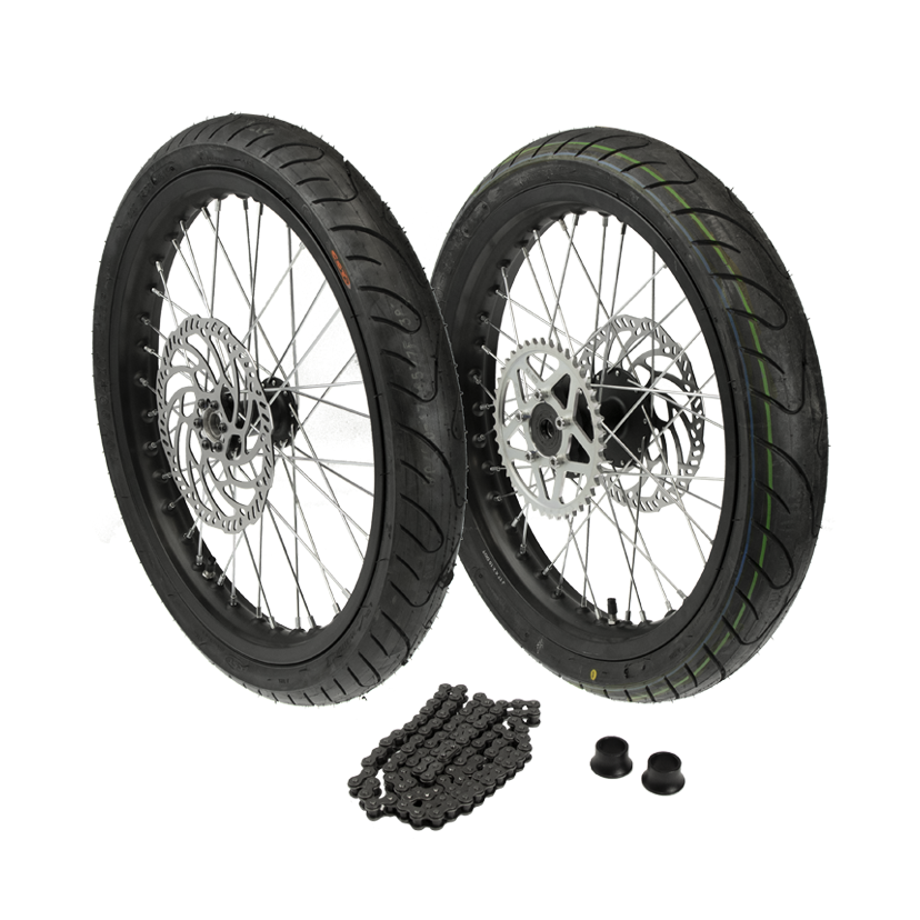 Surron 17" Light Bee Super Motard Street Wheel Kit