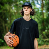 Ride Bold Checker 5 Panel Hat