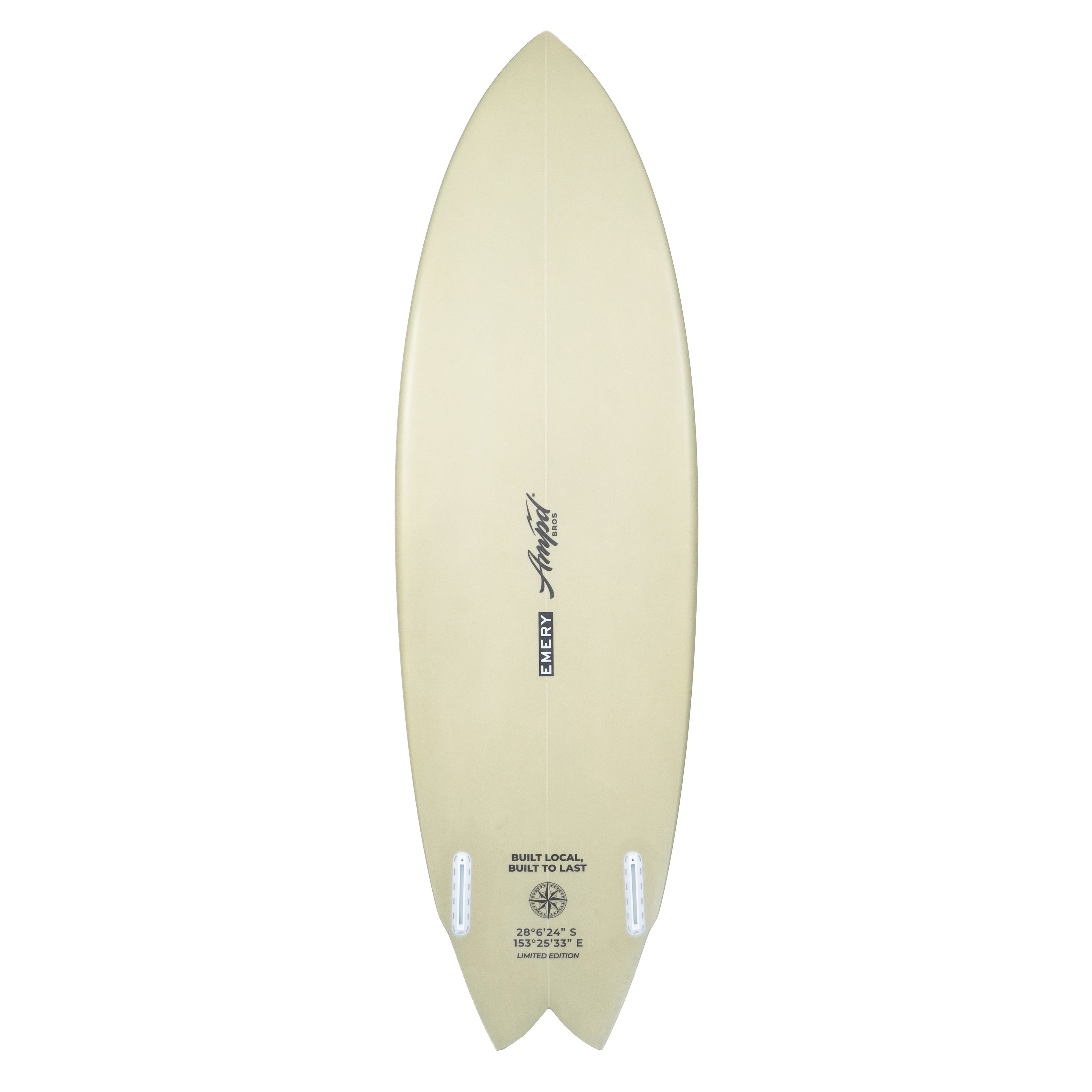 Emery x Ampd Bros Limited Edition 5'10 Retro Bay Bolt Twin