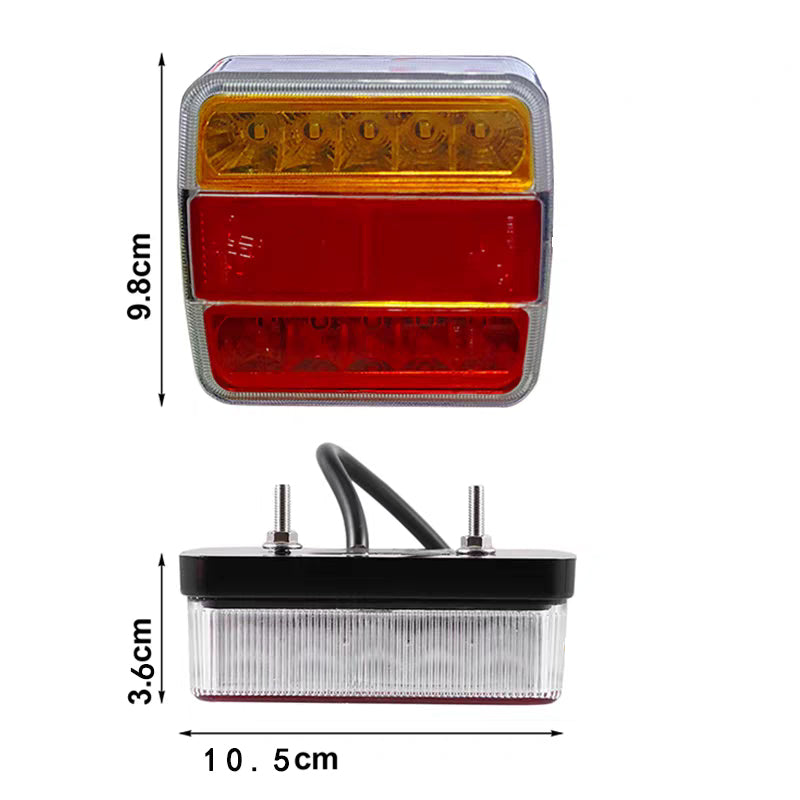 7Pin LED Taillight Kit for Towbar Rack