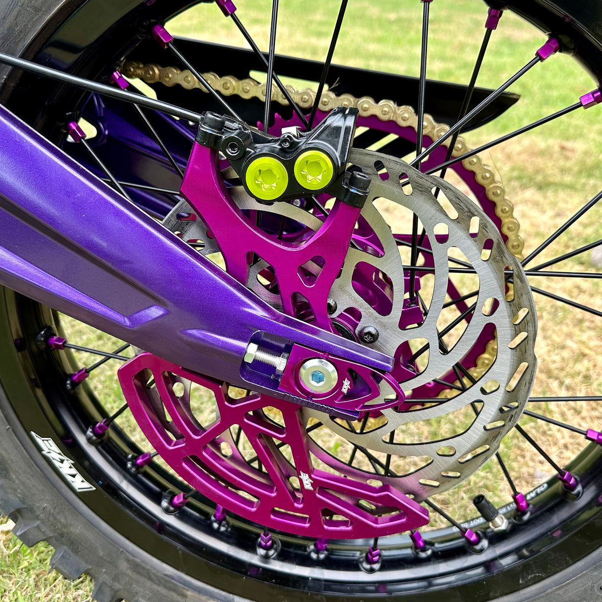 Light Bee Rear CNC Brake Disc Guard