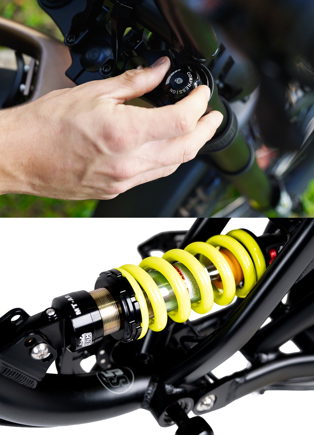 ADJUSTABLE DUAL SUSPENSION