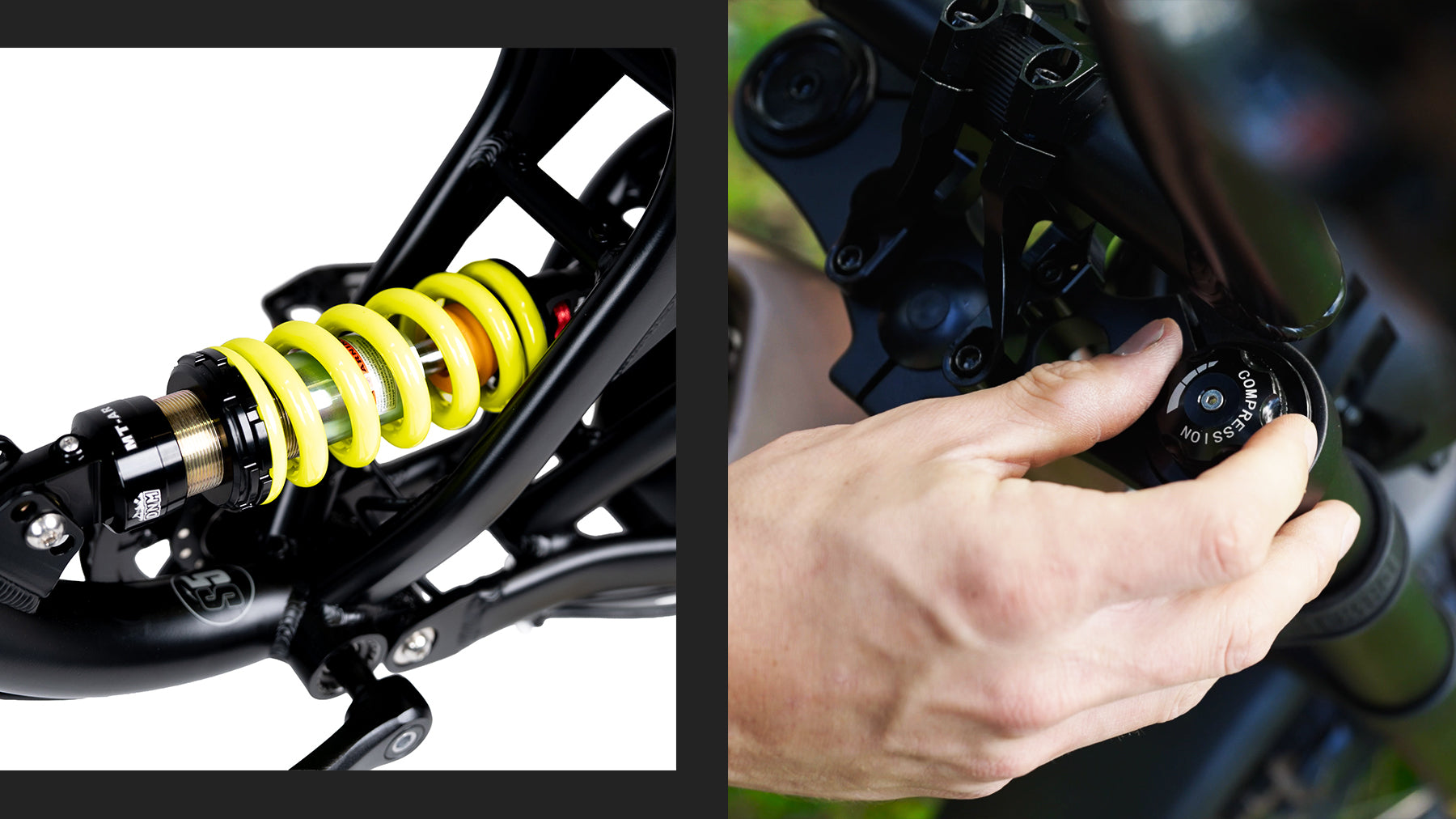ADJUSTABLE DUAL SUSPENSION