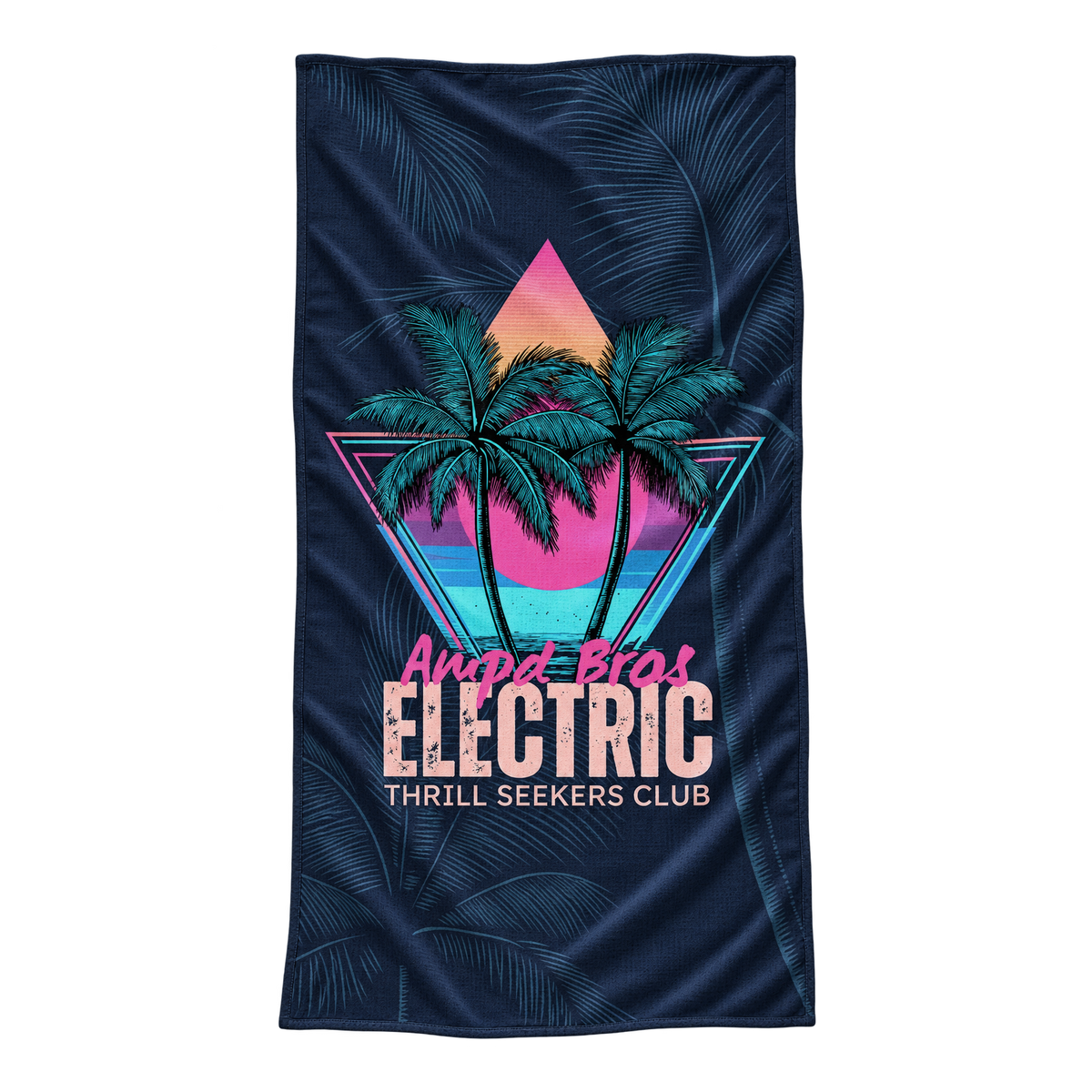 Thrill Seekers Waffle Beach Towel