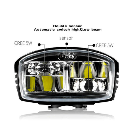 Discovery Front Rechargeable Bicycle Light LED 