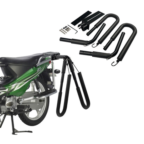 AB ACE Surfboard Moped Rack Components